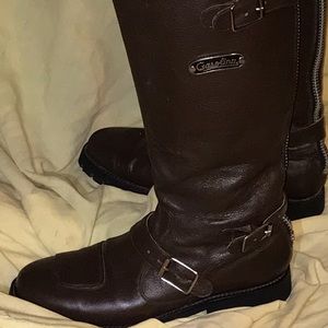 Gasoline motorcycle boots custom order only  8.5 w